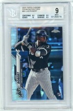 2020 Topps Chrome Baseball Prizm Refractors #60 Luis Robert Rookie BGS 9