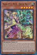 1X NM Noh-P.U.N.K. Deer Note - BLMR-EN066 - Ultra Rare 1st Edition yugioh