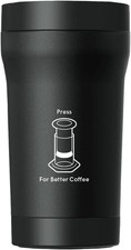AeroPr Stainl Steel Travel Coffee Tumbler - Double-Wall Insulat