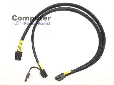 PCIE 10P to 8Pin 6Pin Power cable for HP DL580 DL585 DL980 G7 Power 631660-B21 *