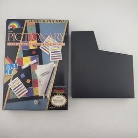 Pictionary - Box Only - Nintendo Nes - Excellent - Authentic (No Game)