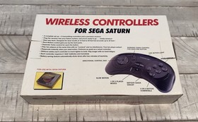 2 Wireless Controllers with Receiver Dock &ndash; For Sega Saturn