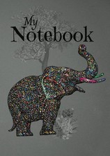 Notebook: Elephant Lined Ruled Notebook: Journal