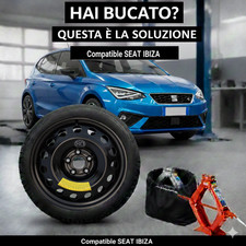 💥 Platzsparend Notrad Seat Ibiza 125/70 R15 2017–2026 Mit Cric Und Fall 🛞