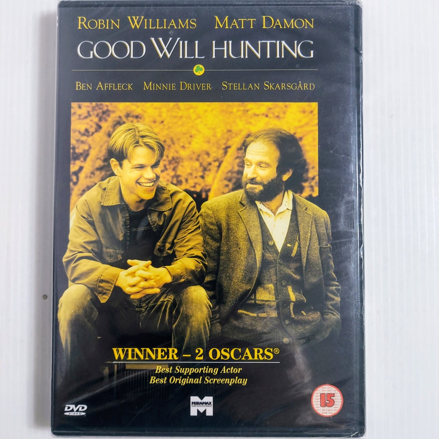 Good Will Hunting DVD 1997 Robin Williams Matt Damon Ben Affleck Sealed