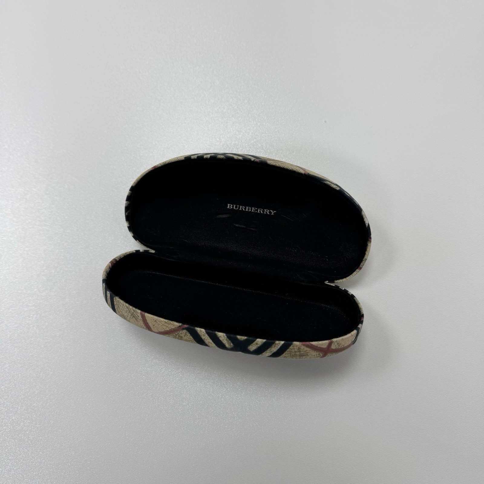 Burberry Sunglasses Eye Glasses Clam Shell Case Nova Check thumbnail 3
