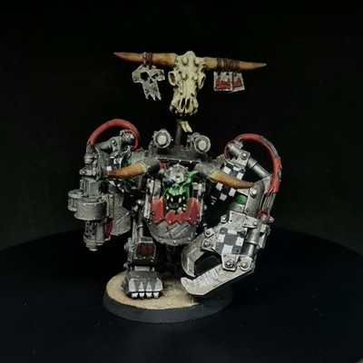 Warhammer 40k Orks Ghazghkull Thraka,  altes Modell, Finecast