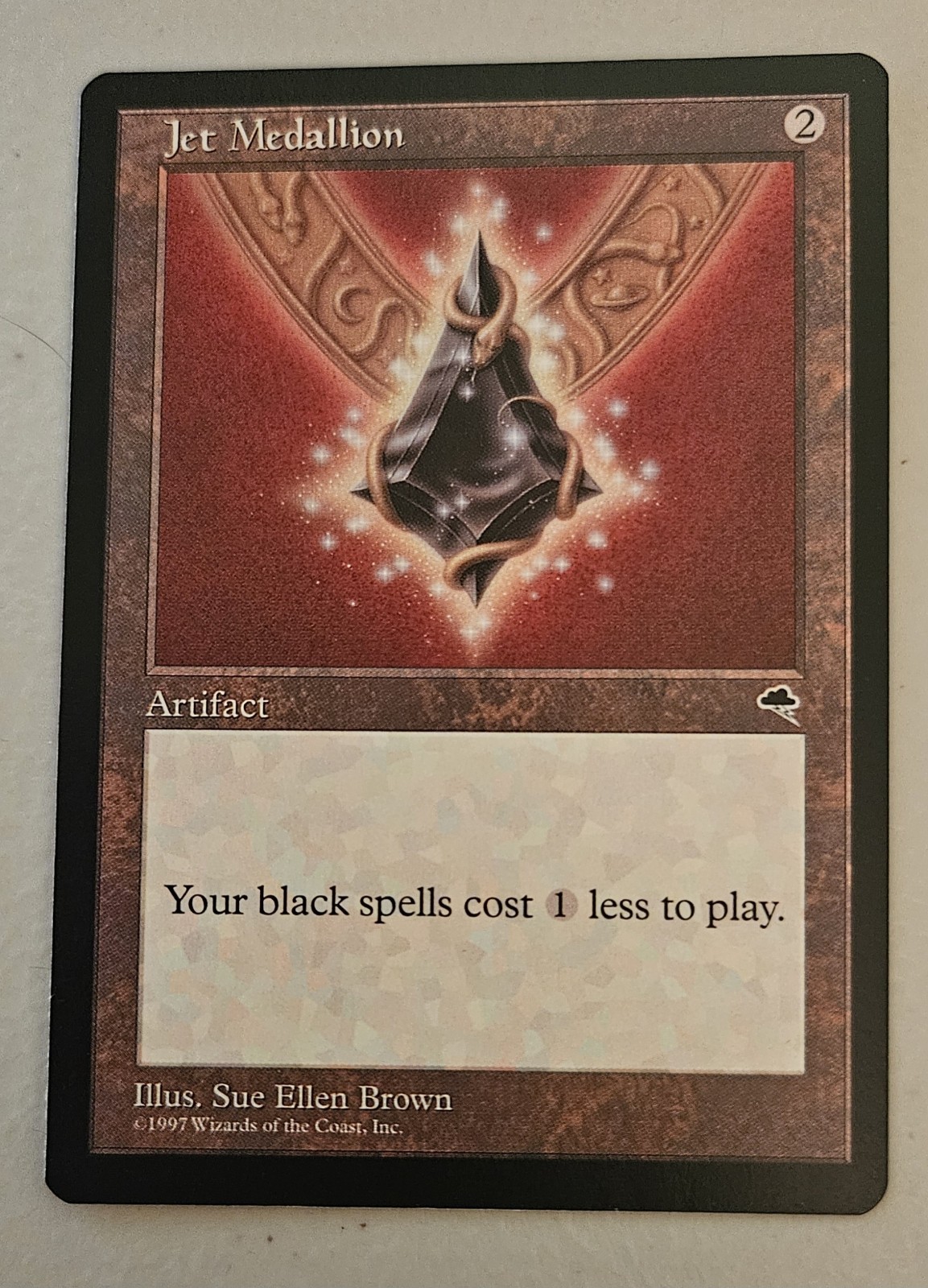 MTG Jet Medallion - Tempest #292, Rare, NM