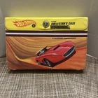 1968 Hot Wheels Redline 12 Car Collector's Case Yellow USA