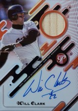 Topps 2025 Pristine Will Clark #PPAR-WC Pristine Pieces Auto Relic Giants