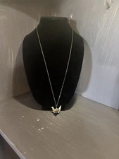 A52 ZAD Metal, Origami Bird Necklace Copper Tone creative artisan, design