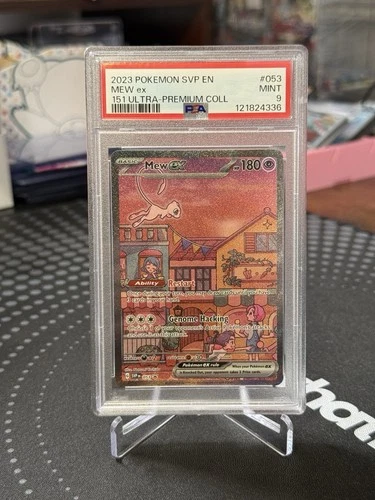 2023 POKEMON SVP EN-SV PROMO 151 ULTRA-PREMIUM COLLECTION #053 MEW EX PSA 9