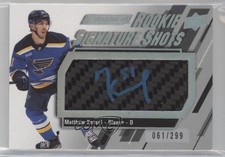 2023 Upper Deck Engrained Rookie Signature Shots 61/299 Matthew Kessel Auto 1mt1