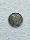 1944 Mercury Dime Roosevelt No 90% Silver XF+ Raw Sharp Luster Toning