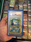 1999 Blastoise Holo Pokémon TCG Base Set PSA 7