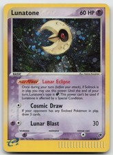 Lunatone Holo Rare Normal Sandstorm 8/100 DMG
