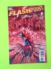 Flashpoint #1-2nd print 2011 DC Comics Variant 8.0 Comic Book W204-161