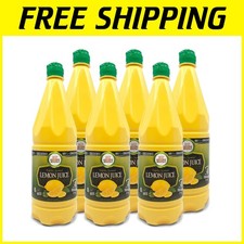 Kosher Certified 6-Pack Real Lemon Juice  No Water Added