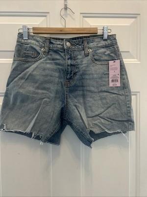 Wild Fable Jean Shorts- Size 2- Mid Rise Cutoff Shorts- 5  Inseam- NWT
