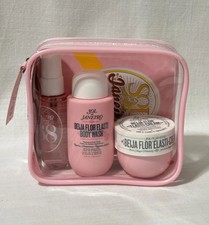 New Sol de Janeiro Jet Set Beija Flor Cheirosa 68 Body Cream, Wash, Mist, Bag