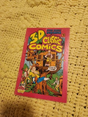 Wendy s 3-D Classic Comics #5 Swiss Family Robinson 1994 ( NO GLASSES)