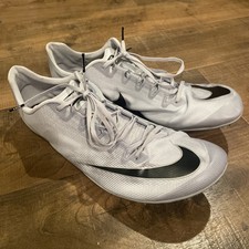 Nike Zoom 400 Track Spikes AA1205-404 Mens Size 14 Grey Black NEW 110