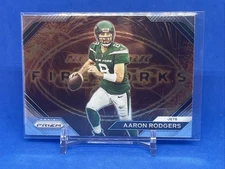 2023 Panini Prizm Fireworks Insert F-7 Aaron Rodgers New York Jets