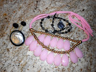 set of three rare vintage amazing unique necklaces — photo 2