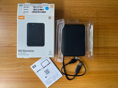 Western Digital Elements Portable 1.5TB, USB 3.0, 2,5 Zoll Externe Festplatte