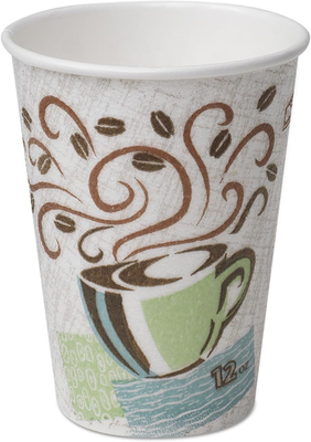 #ad #ad Dixie Hot Cups Paper 12Oz Coffee Dreams Design 50 Pack $23.75