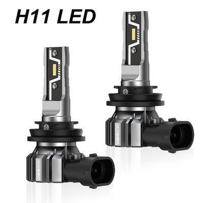 2X NOVSIGHT H11/H9/H8 LED Bulbs Headlight Fog Light 6500K CANbus Ready Pack of 2