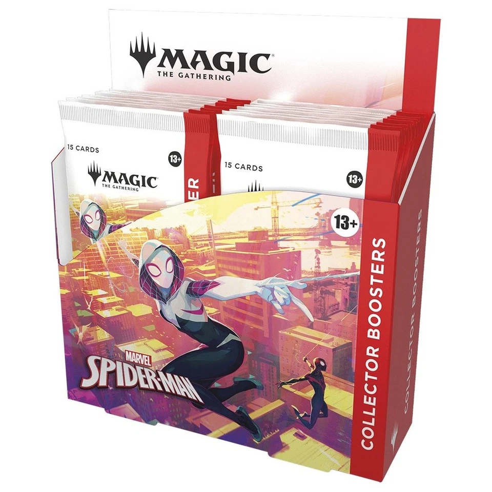 MTG Magic the Gathering: Marvel's Spider-Man Collector Booster Box Spiderman NEW
