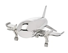 Godinger Airplane Cocktail Shaker & Martini Mixer - Premium Barware Mixology Too