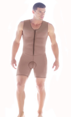 MEN'S SHAPEWEAR D'PRADA 11016 POST-SURGERY GIRDLE FAJAS