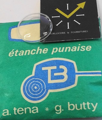 Verre De Montre ROBUR Anti-buée - Diamètre 27.9 Mm, étanche