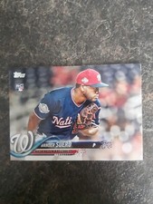 2018 Topps Updated Series Rookie Wander Suero RC Card# US249