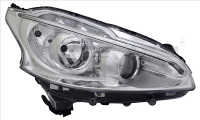TYC 20-14354-16-2 Headlight for PEUGEOT
