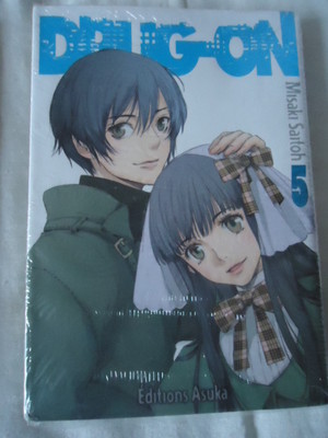 NEUF Drug-on Vol.5 SAITÔ Misaki ASUKA MANGA ENQUETE Loup de Hinata LIvre DRUGON