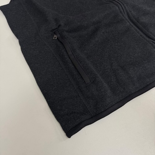 PATAGONIA Better Sweater Fleece Vest Full Zip w/ Collar Men's Sz L Black 25882 - Picture 5 of 11