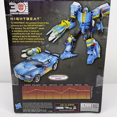 NIGHTBEAT Transformers Generations - IDW 30th Deluxe Class Series