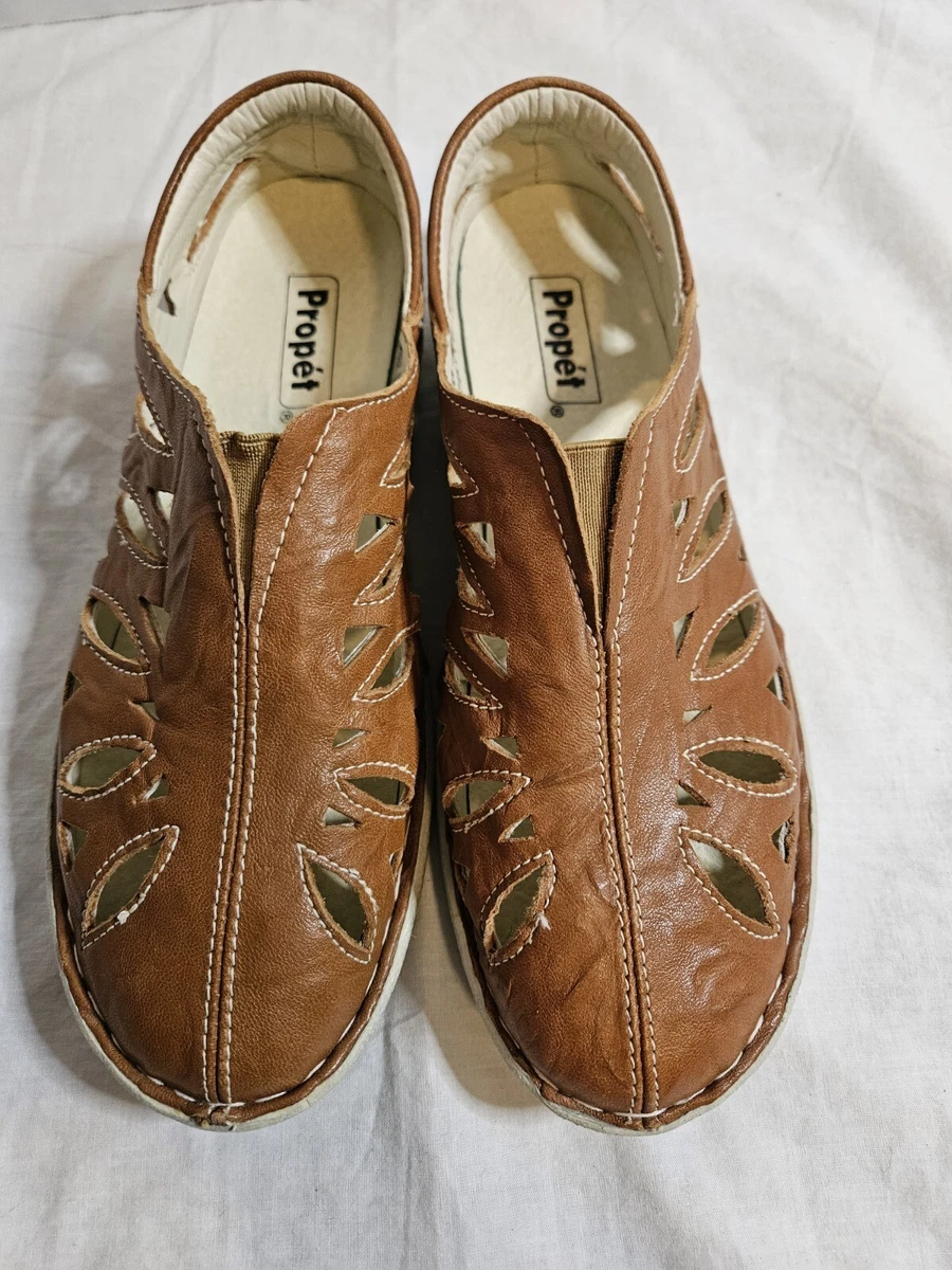 Propet Cameo Women s Slip On Shoes Brown Sz 7.5 eBay
