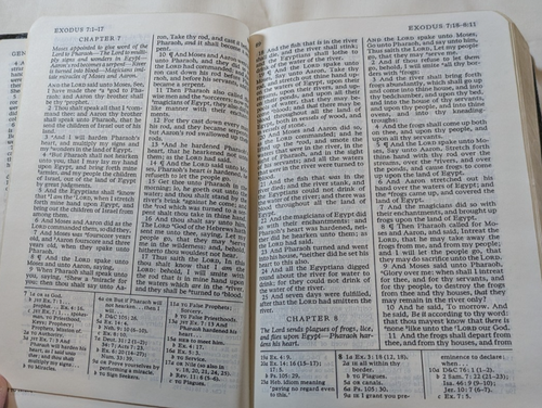 Bibel KJV Kirche Jesu Christi der Heiligen der Letzten Tage 1979 Leder - Bild 4 von 7