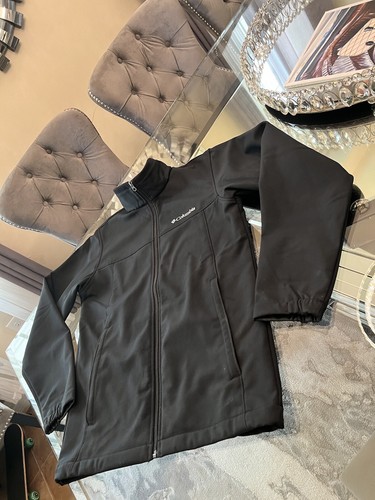 Columbia Men’s Ascender Softshell Jacket Black Size S - Picture 14 of 15