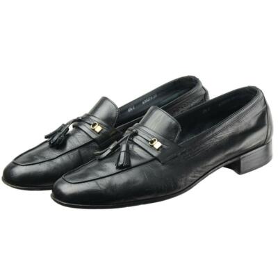 BALLY SUISSE Superleggero Loafers Dress Shoes Tassel Sz. 8.5 EE