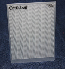 Provo Crafts Cuttlebug Embossing Folder - Background Angles