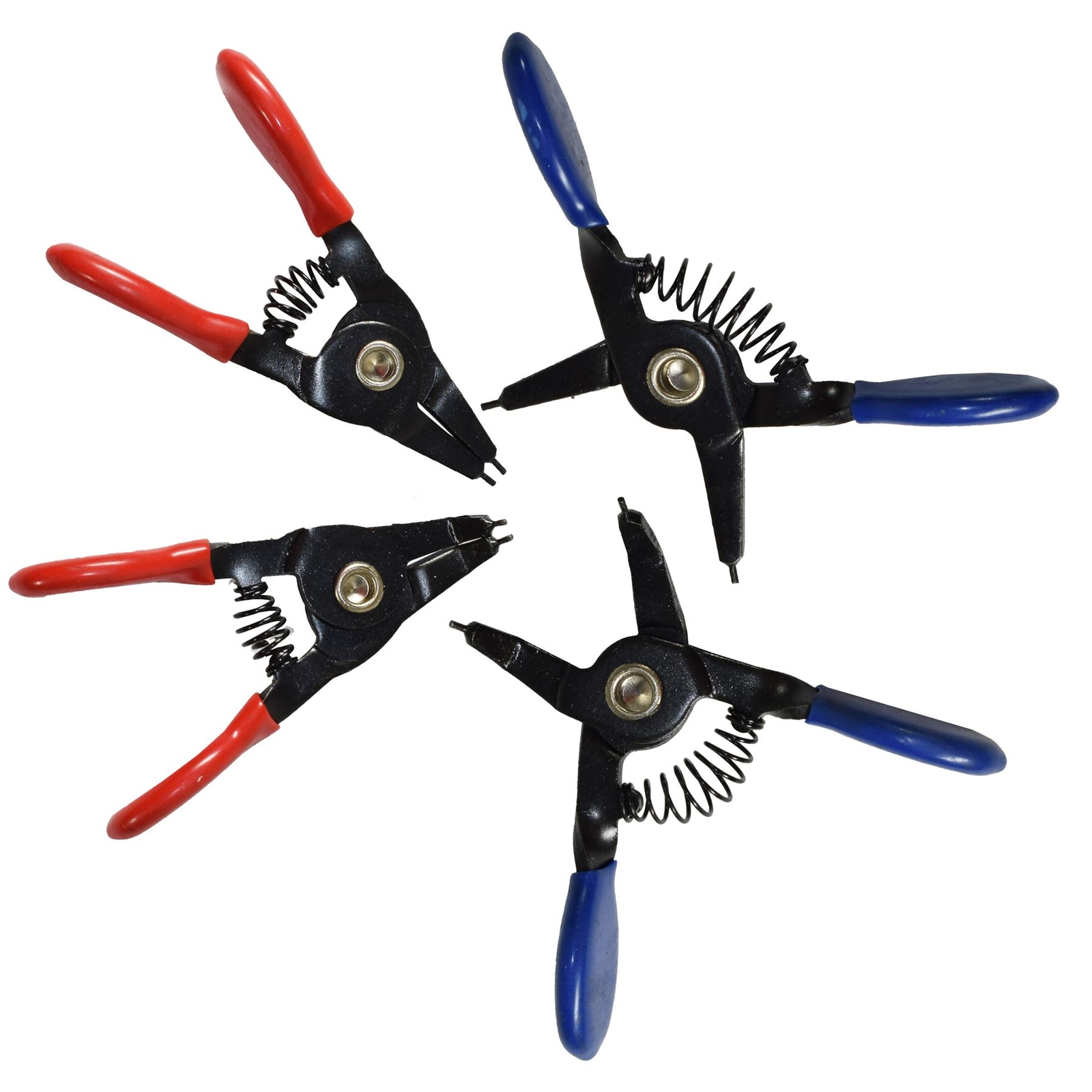 3" / 75mm Mini Circlip Pliers Circlips Internal External Bent Straight Set 4pc eBay