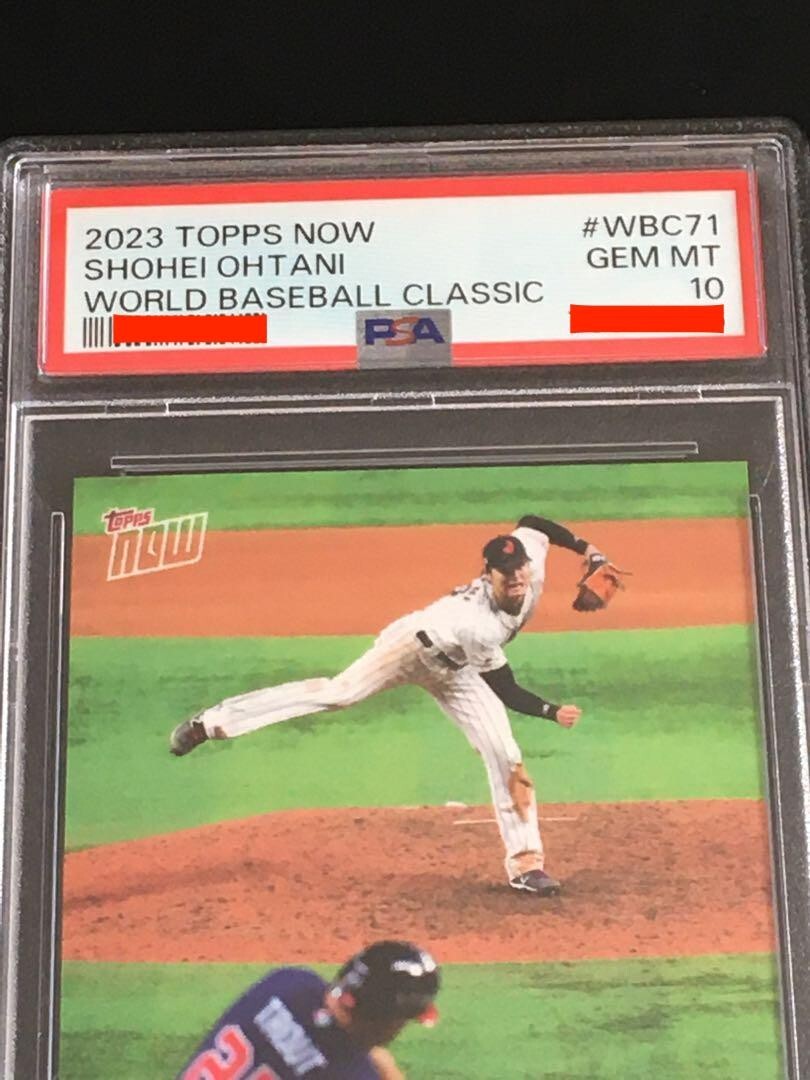 PSA 10 Shohei Ohtani / Mike Trout TOPPS NOW Card World Baseball