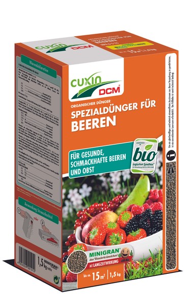 Cuxin Dcm SpezialdüNger FüR Beeren & ObstbäUme 1,5Kg-image