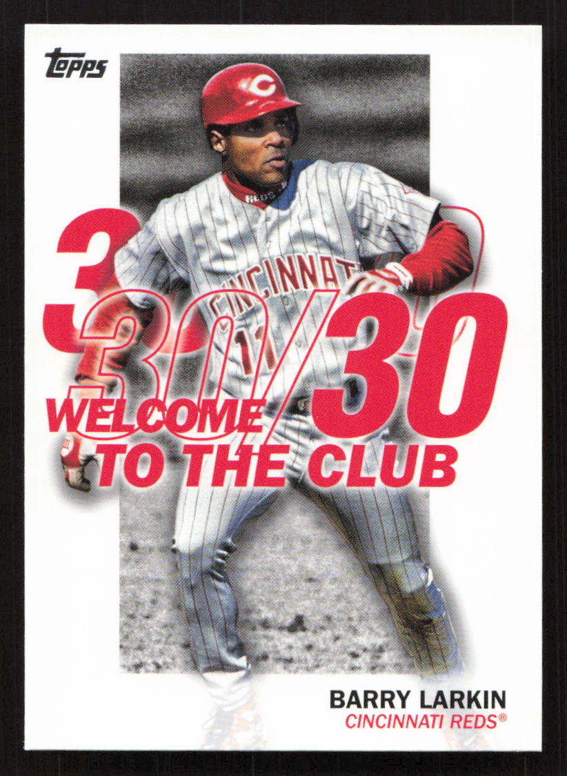 Barry Larkin #WC-12 Baseball Cards 2023 Topps Welcome to the Club trading card — raw and PSA graded price guide