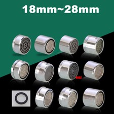 Tap Nozzle Aerator Kitchen Bath Female Male Thread Swivel Filters Faucet Chrome